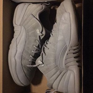 Grey Jordan 12s
